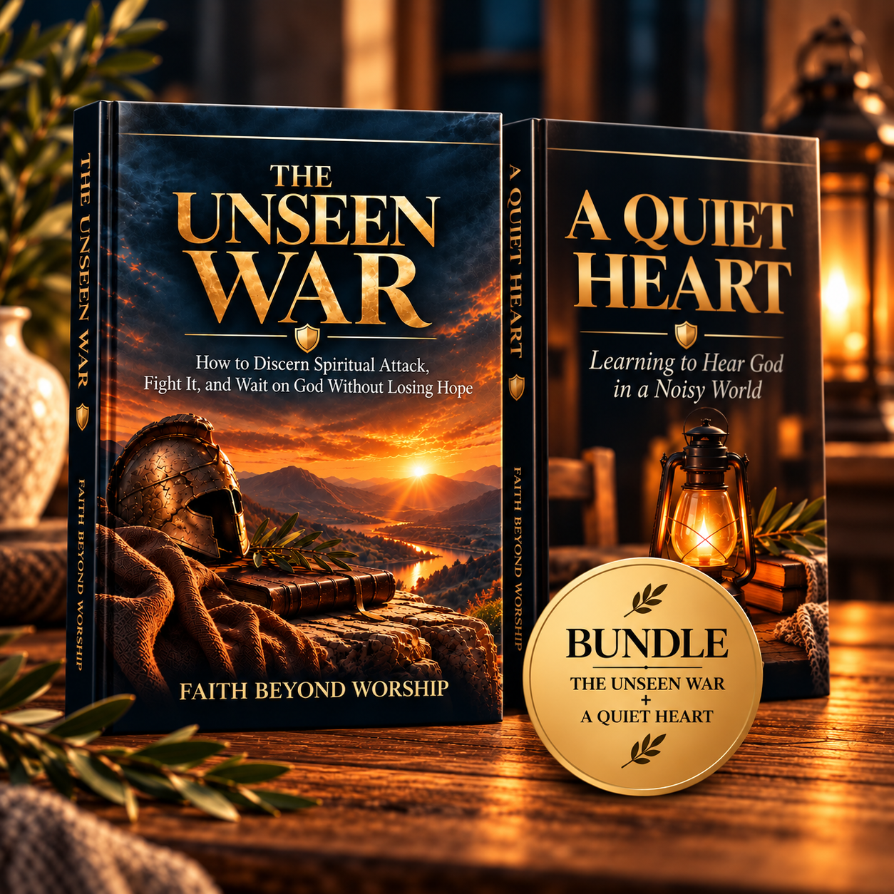 The Unseen War with the free bonus guide A Quiet Heart